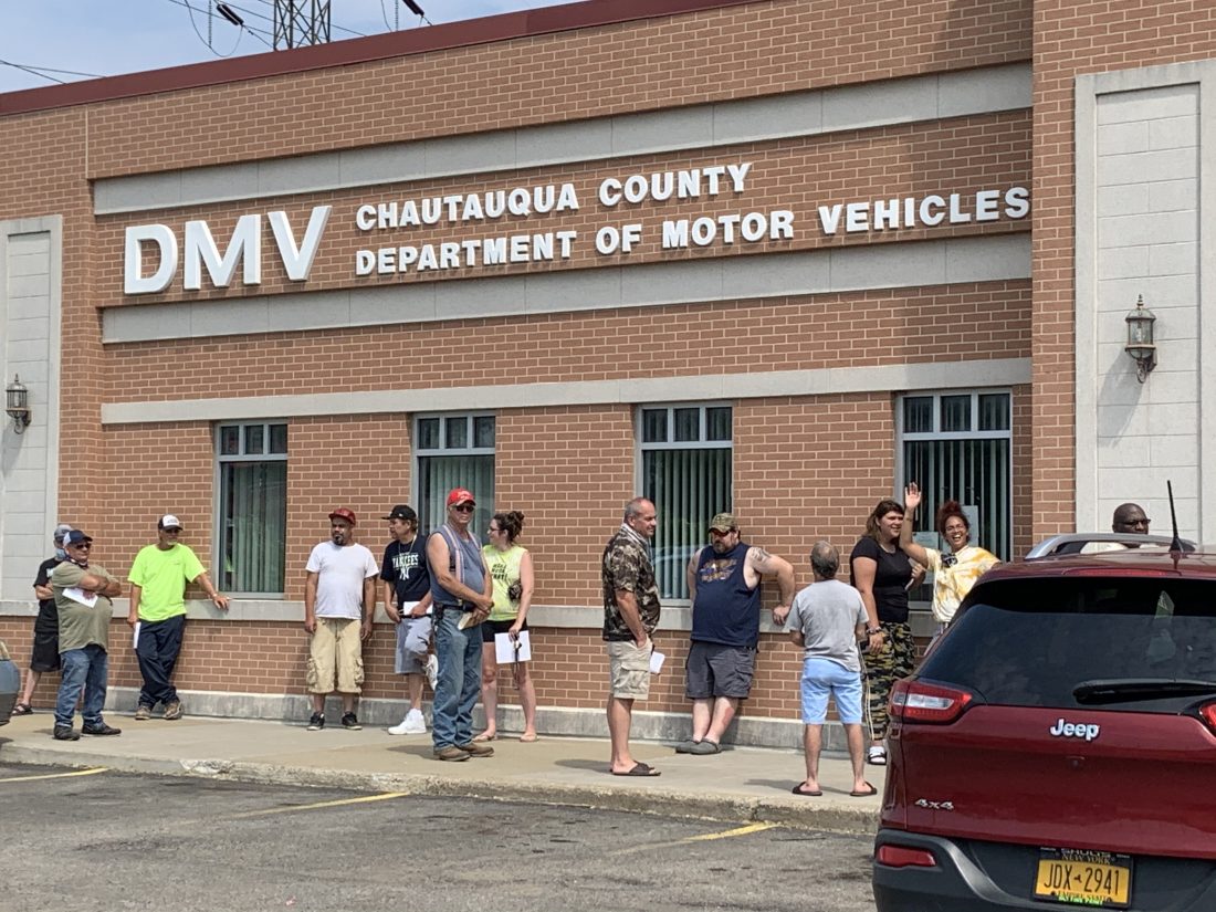 DMV reopens to long lines in Dunkirk News, Sports, Jobs Observer Today